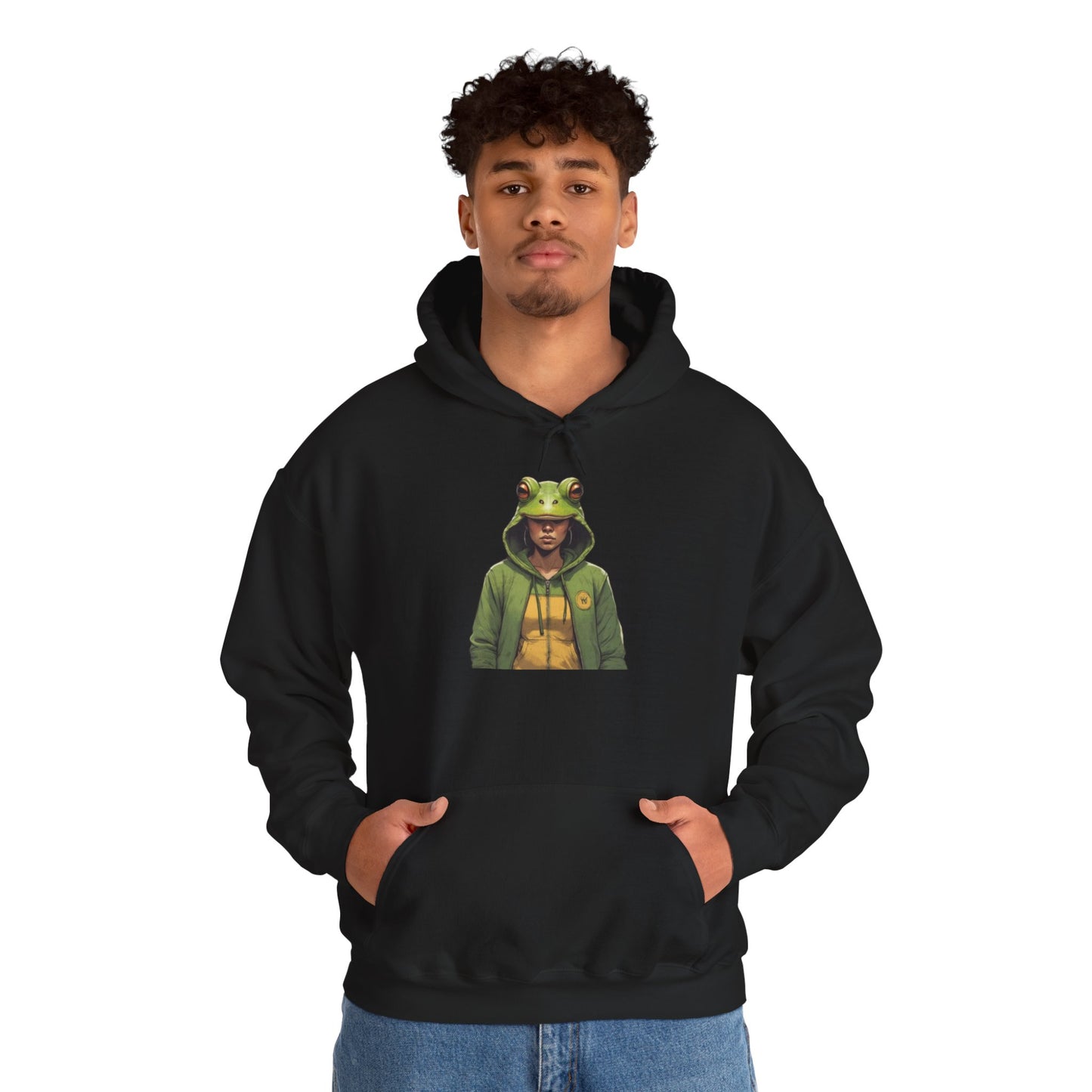 Frog Woman Graphic Hoodie – Unique Statement Streetwear  Just Gigi IFYKYK