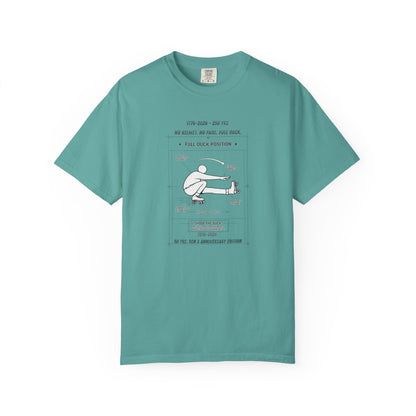 Full Duck Position Blueprint Graphic Tee - Just Gigi IFYKYK