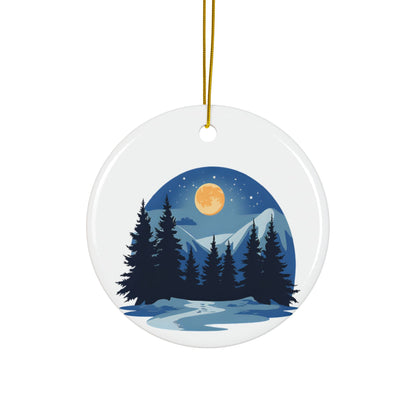 Nightscape  "You're My Favorite Present"  Circle 2025 Keepsake Ornament - Just Gigi IFYKYK