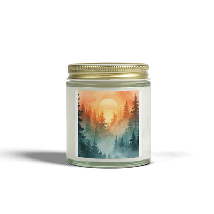 Sunrise Forest  Coconut Apricot Wax Candle (4oz or 9oz) Just Gigi IFYKYK