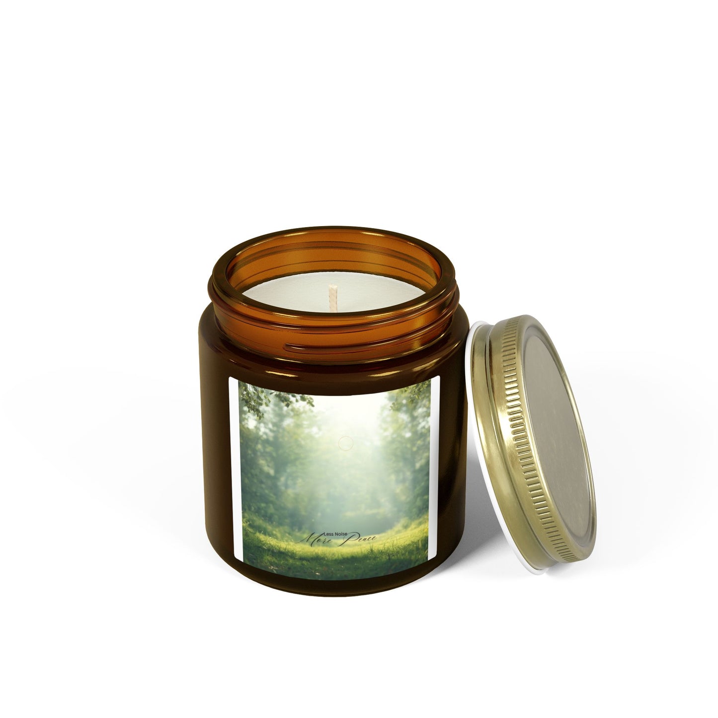Less Noise More Peace Jar Candle - Just Gigi IFYKYK