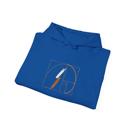 ONWARD Hoodie —Fibonacci Spiral Minimal Design