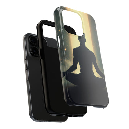Enlightening Meditation Tough Phone Case - Just Gigi IFYKYK