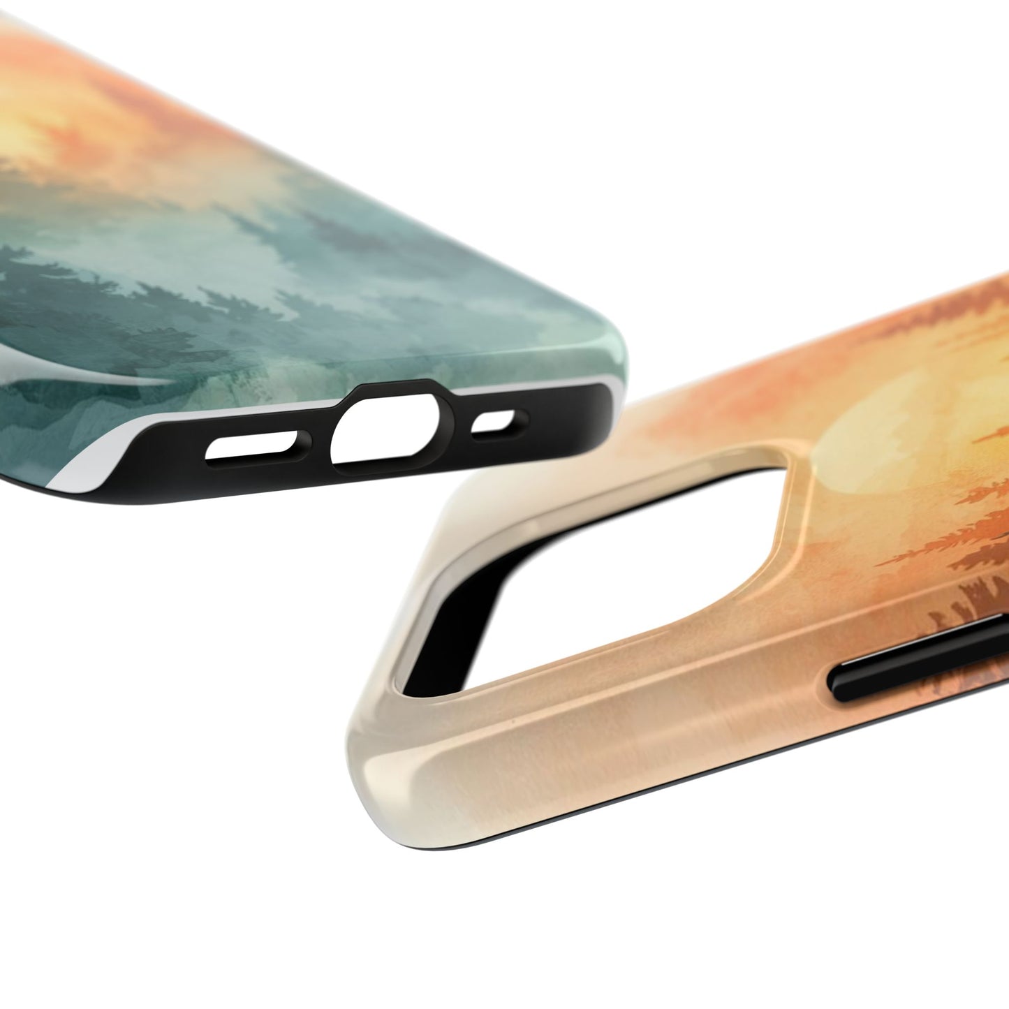 Sunset Forest Mist Tough Phone Case -Just Gigi IFYKYK