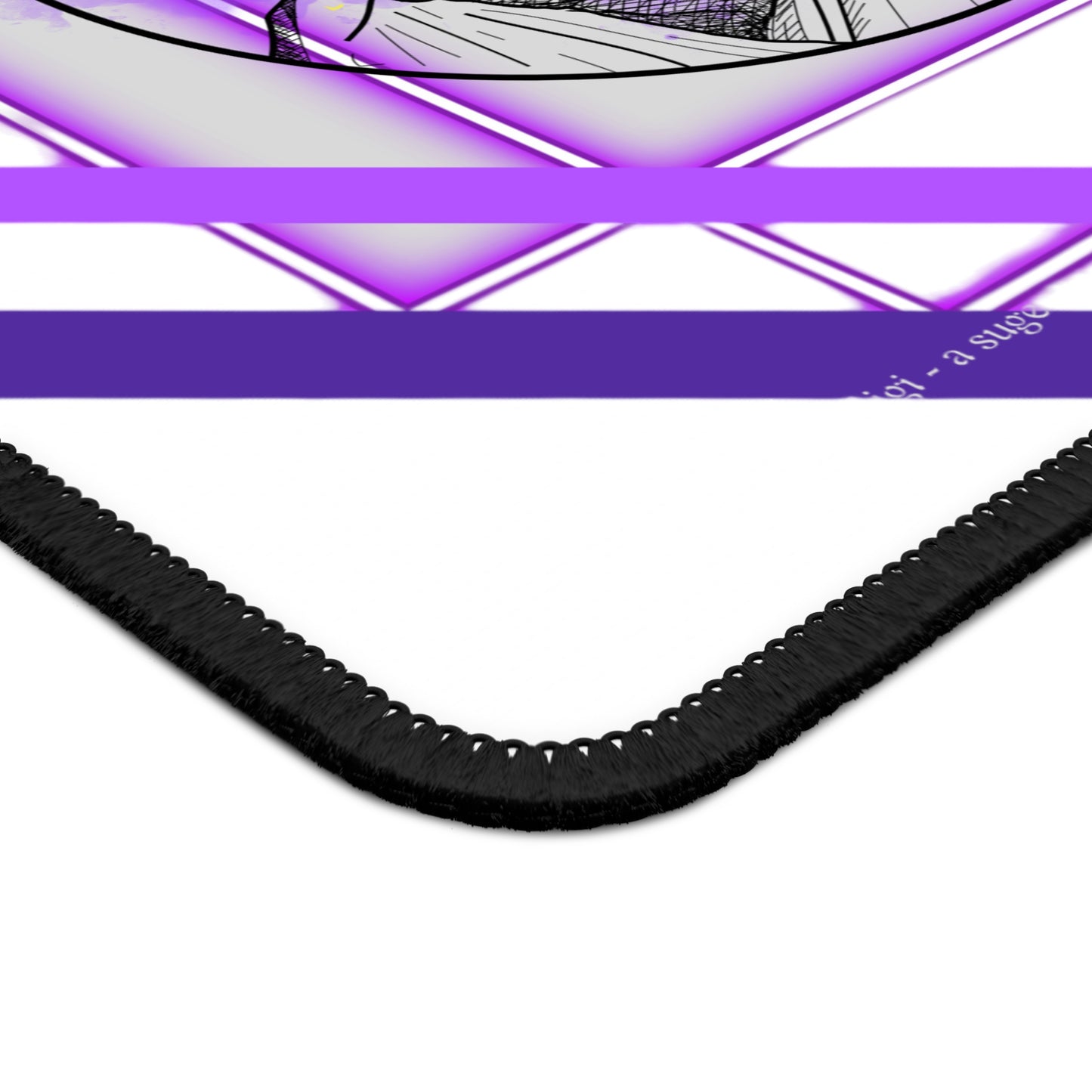 Purple Mountain Majesties Gaming Mouse Pad -Just Gigi IFYKYK