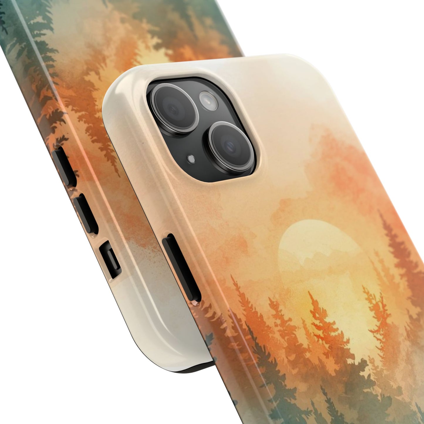 Sunset Forest Mist Tough Phone Case -Just Gigi IFYKYK