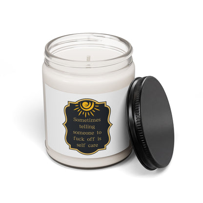 Self-Care - Scented Soy Candle - 9oz *ADULT CONTENT* Just Gigi IFYKYK