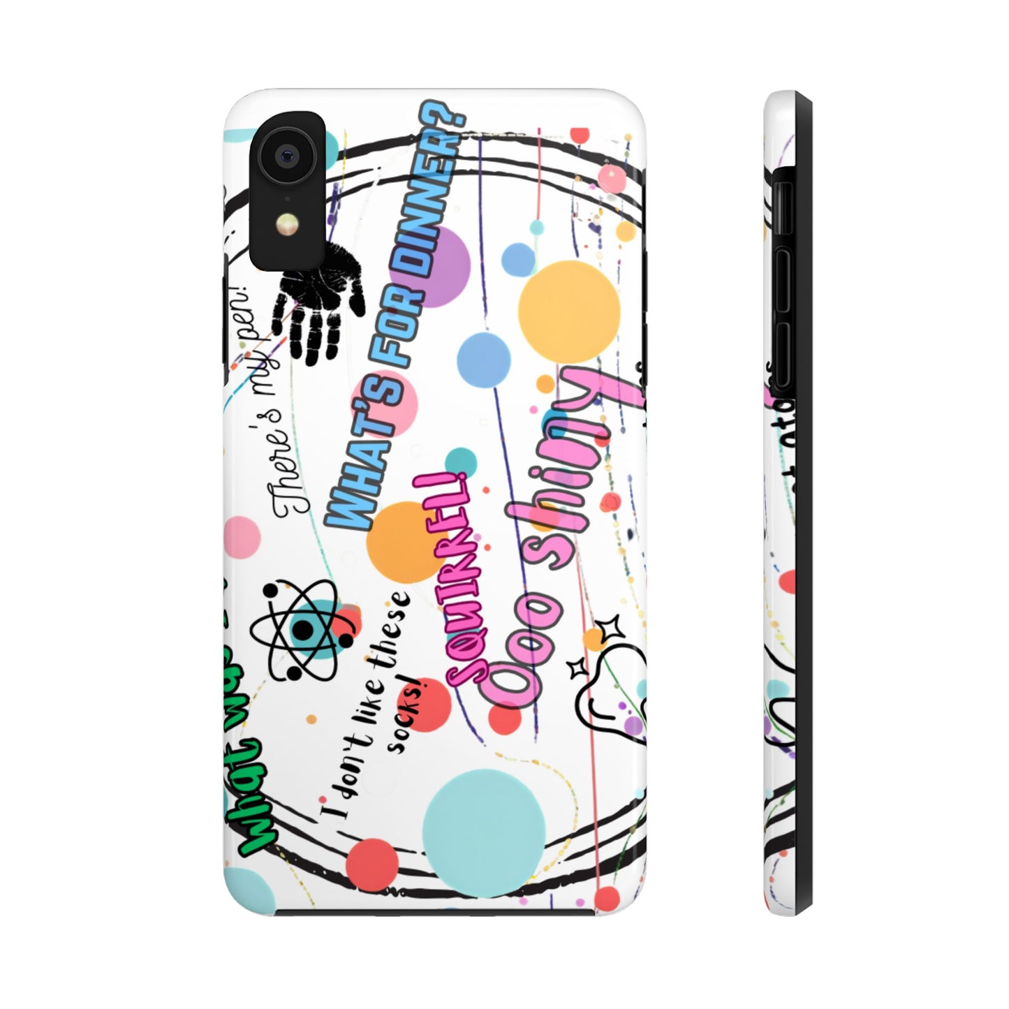 ADHD out loud Tough Phone Case by Just Gigi IFYKYK