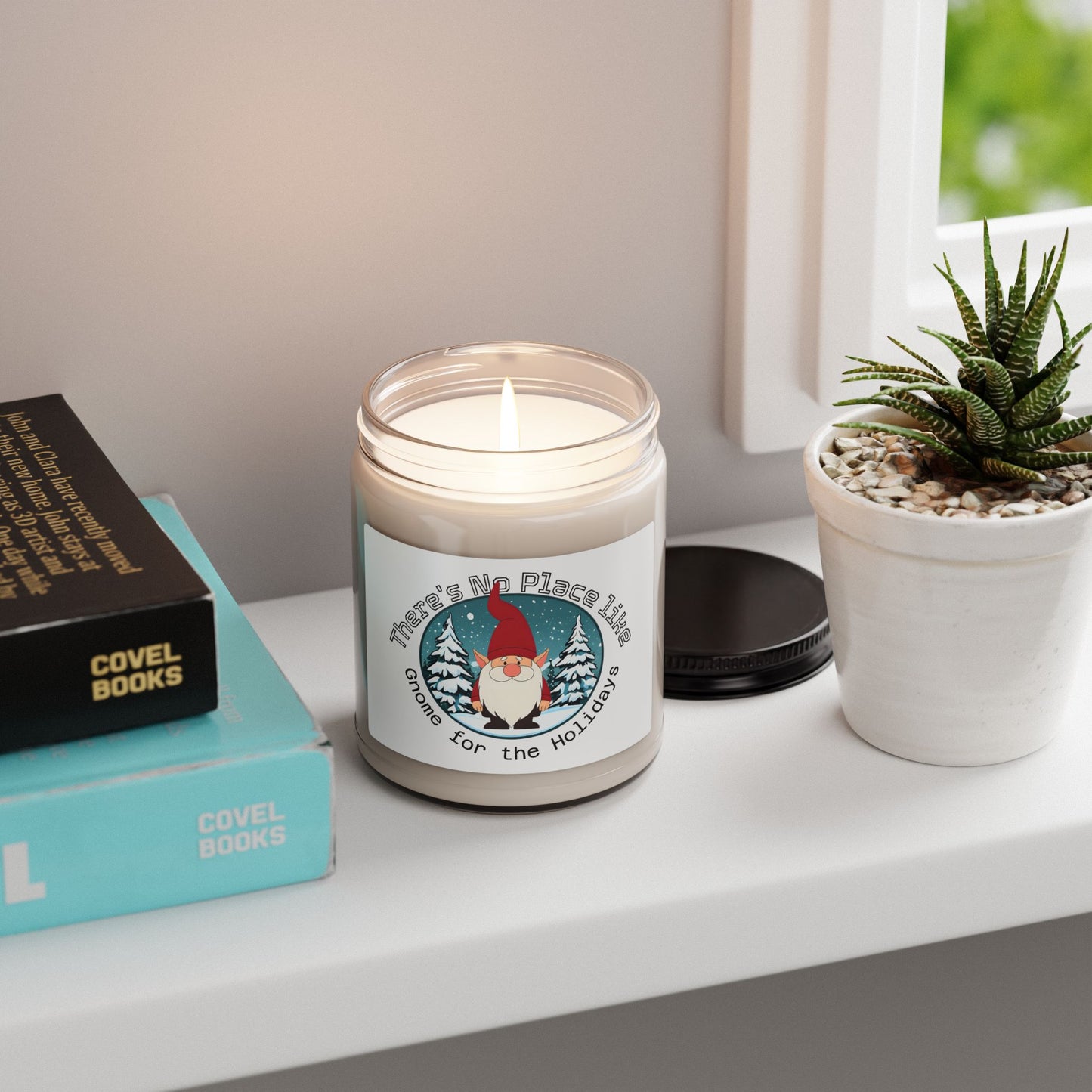 Gnome for the Holidays II- Scented Soy Candle 9oz  - Just Gigi IFYKYK