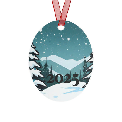 Hanging With My Gnomies Metal Ornament 2025 Keepsake