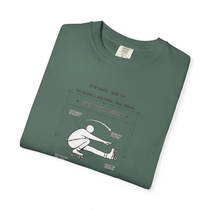 Full Duck Position Blueprint Graphic Tee - Just Gigi IFYKYK