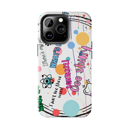ADHD out loud Tough Phone Case by Just Gigi IFYKYK