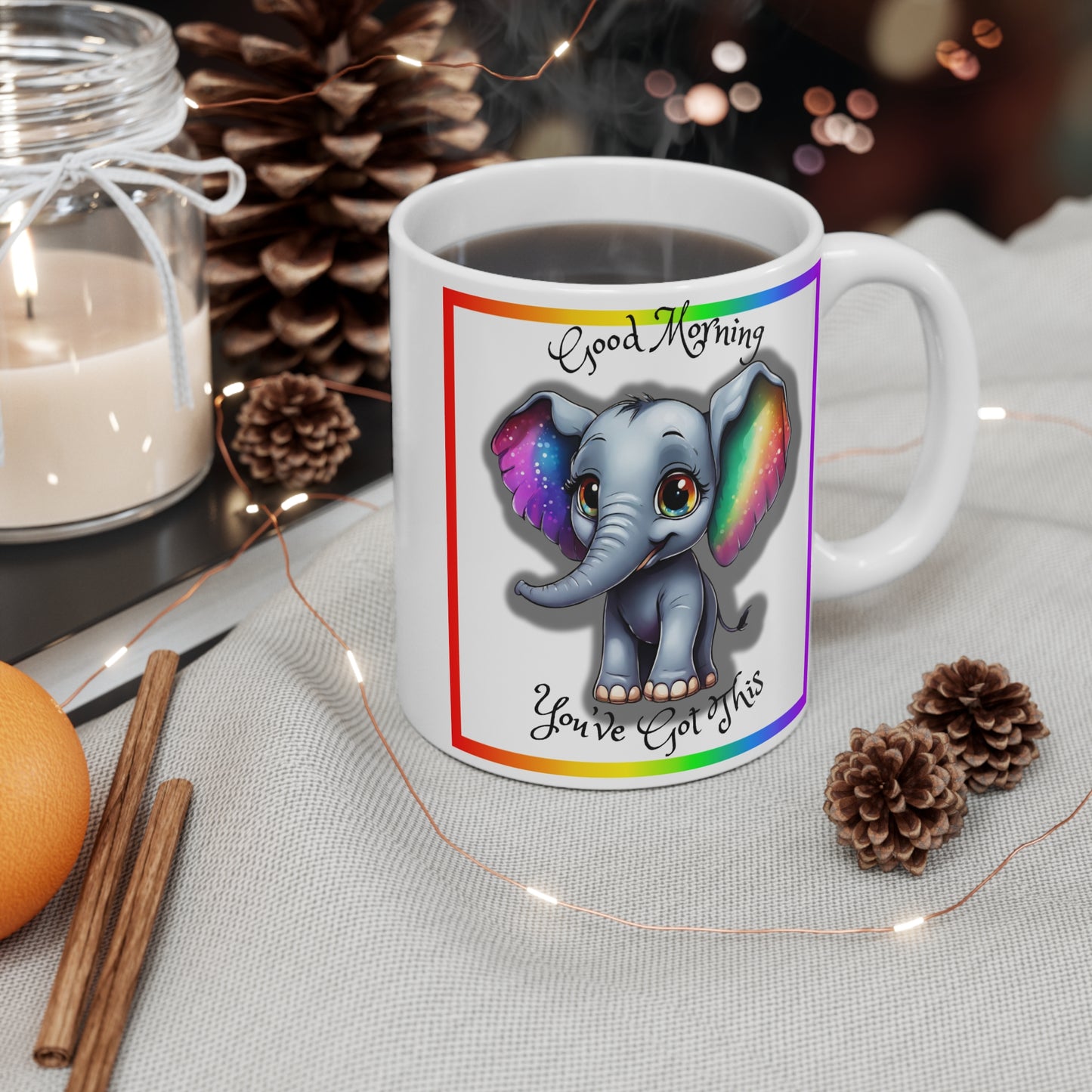 GMB RB Elephant Mug 11oz Just Gigi IFYKYK