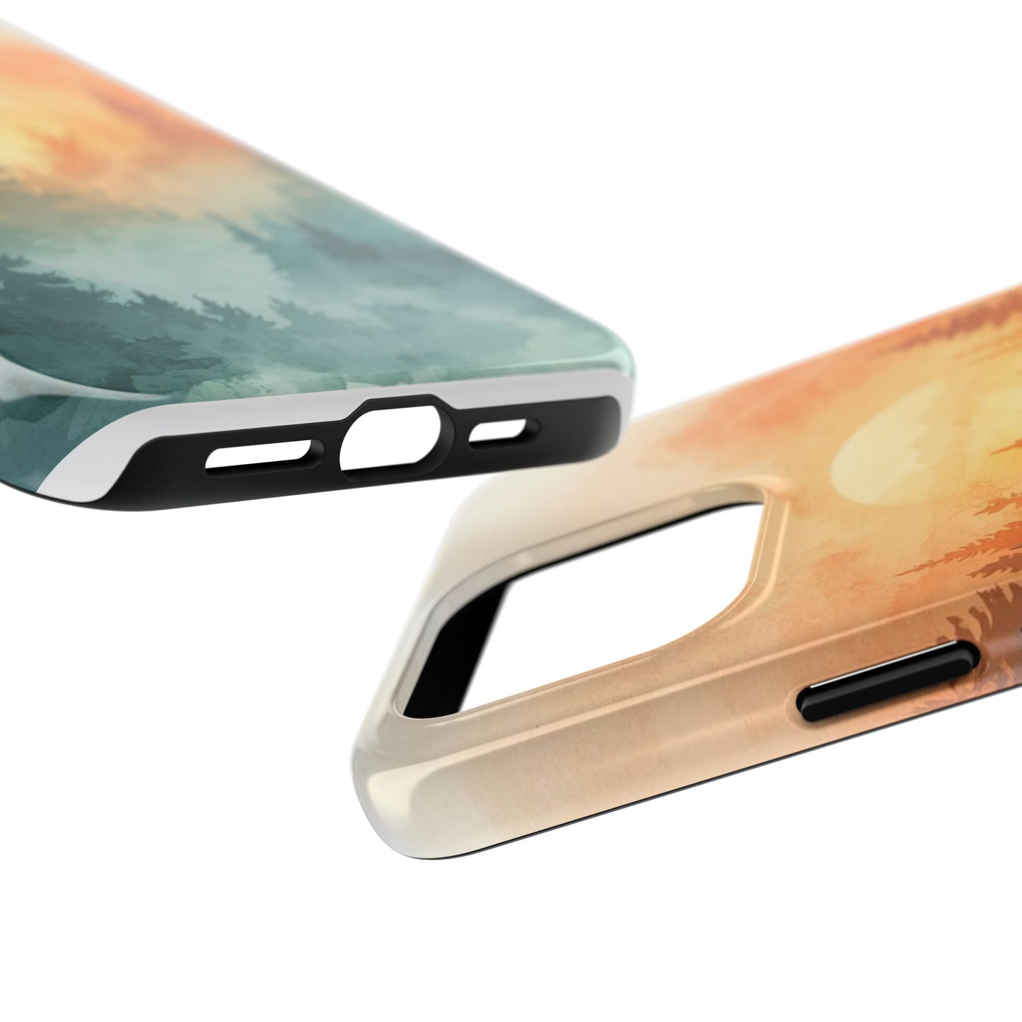 Sunset Forest Mist Tough Phone Case -Just Gigi IFYKYK