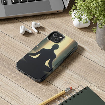 Enlightening Meditation Tough Phone Case - Just Gigi IFYKYK