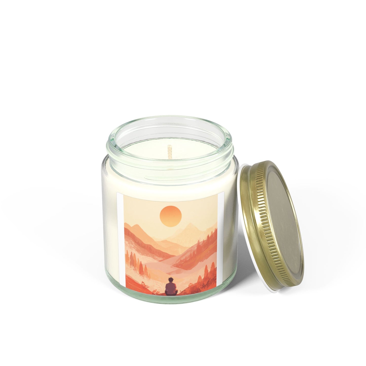 Warm Sunset Mountain Jar - Just Gigi IFYKYK