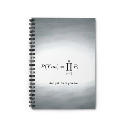 Probability of U Equation Spiral Notebook – Just Gigi IFYKYK