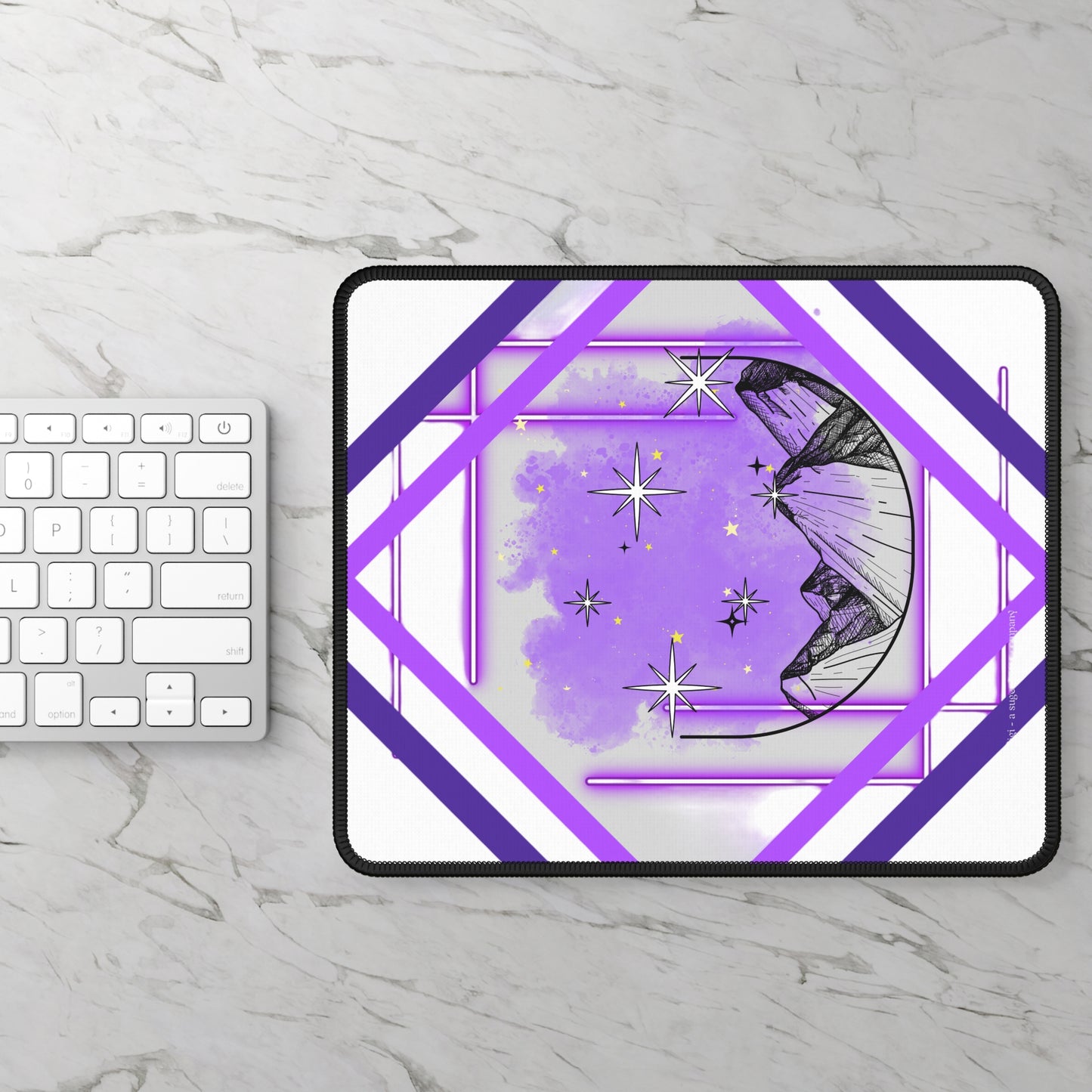 Purple Mountain Majesties Gaming Mouse Pad -Just Gigi IFYKYK