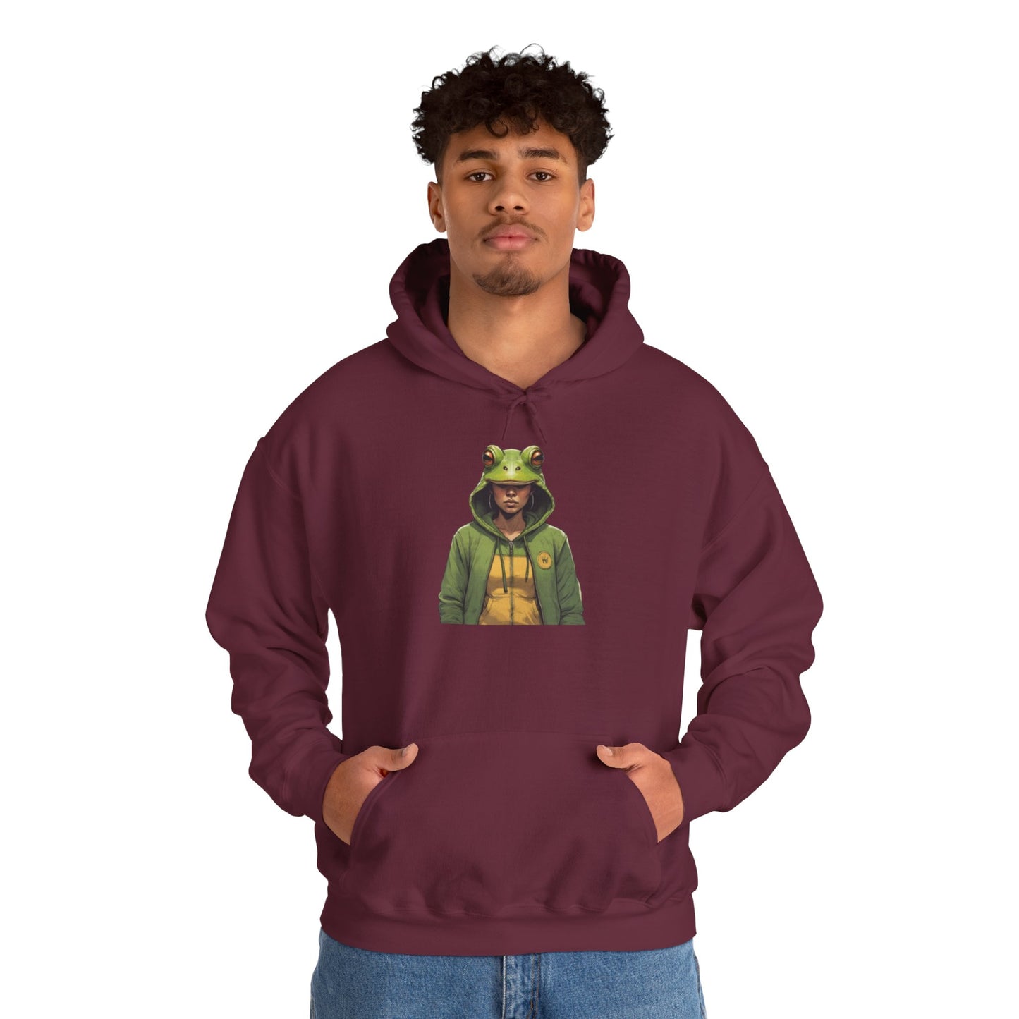 Frog Woman Graphic Hoodie – Unique Statement Streetwear  Just Gigi IFYKYK