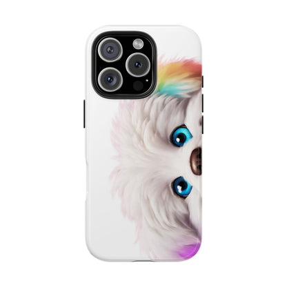 Peeking Doggo design Tough Phone Cases Just Gigi IFYKYK
