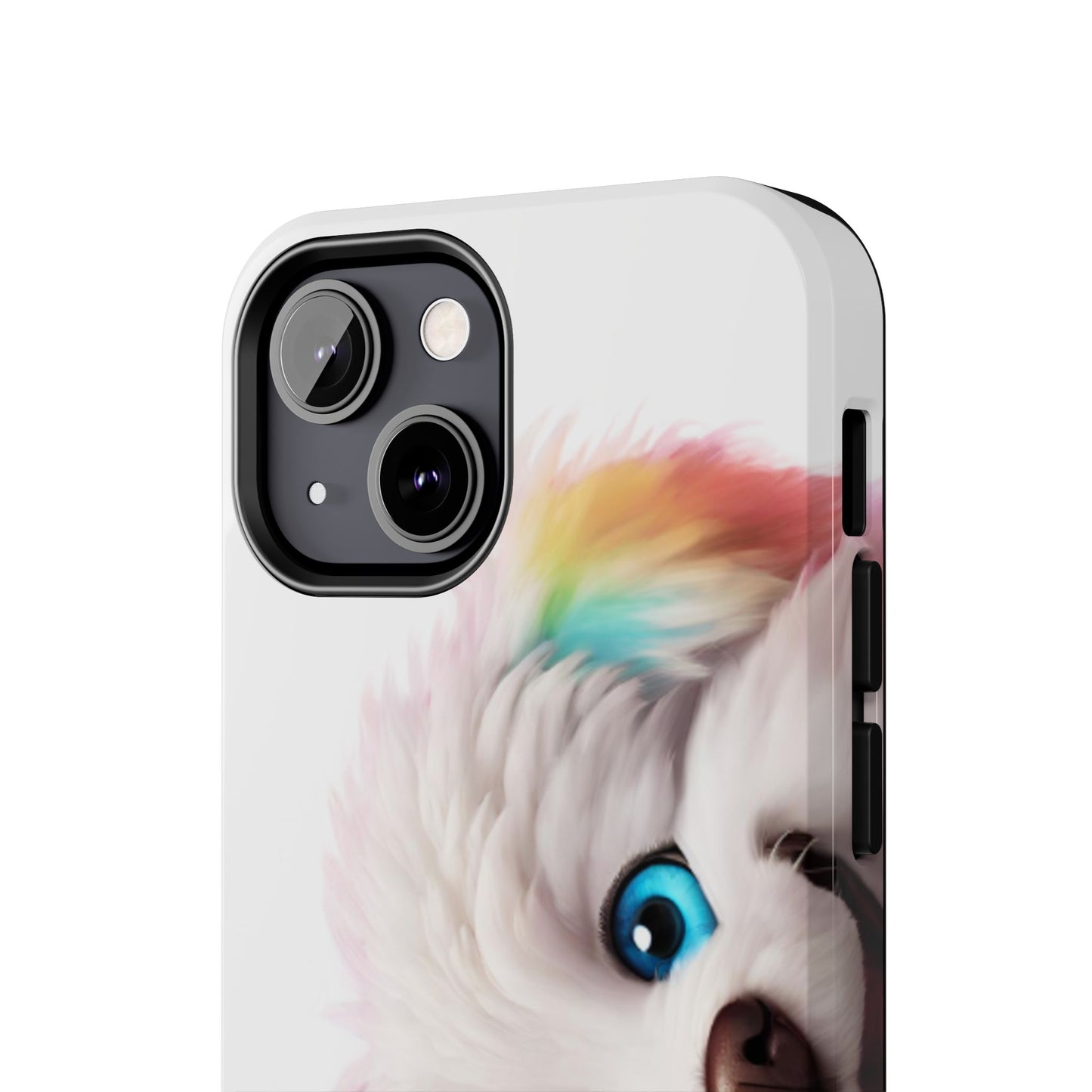 Peeking Doggo design Tough Phone Cases