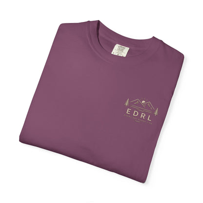 EDRL Mountain Logo T‑Shirt — Minimal Outdoor Crewneck