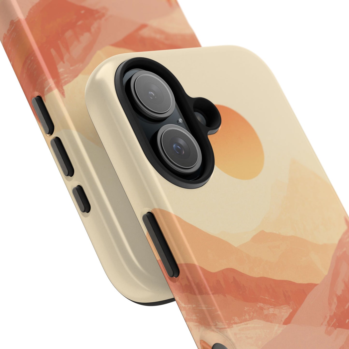 Sunset Mountain Meditation Tough Phone Case - Just Gigi IFYKYK