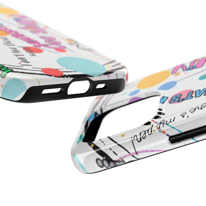 ADHD out loud Tough Phone Case by Just Gigi IFYKYK