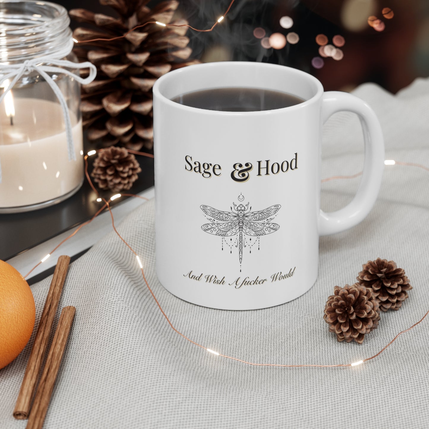 Sage & Hood **Adult** Mug Just Gigi IFYKYK