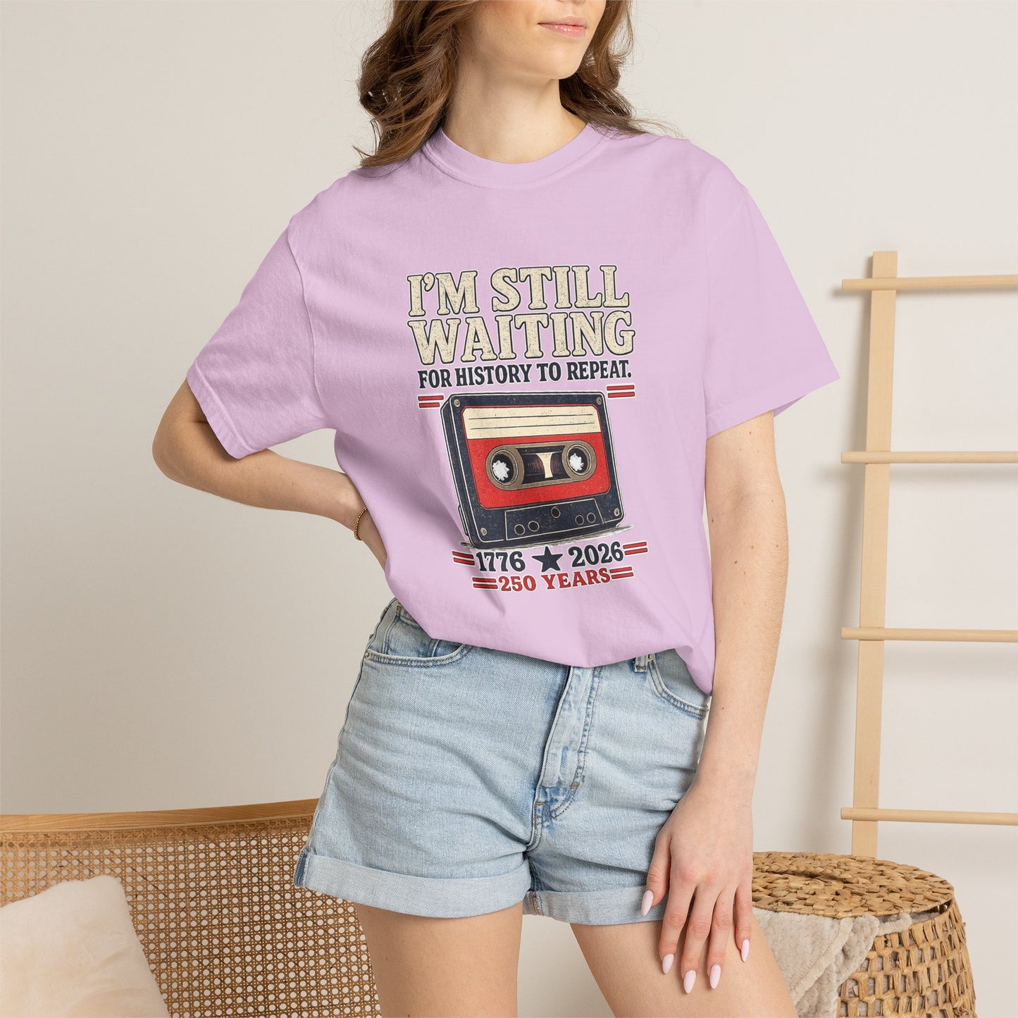 Waiting for History - Vintage Cassette Tee Just Gigi IFYKYK