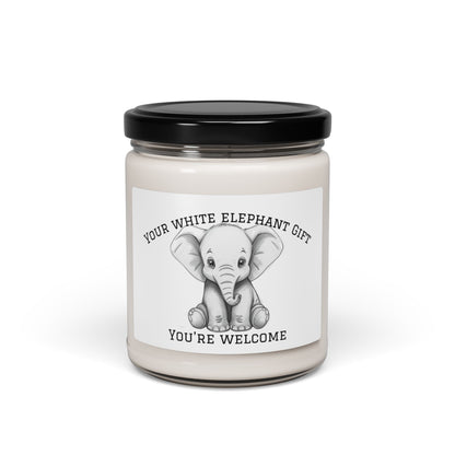 White Elephant Candle 9oz - Just Gigi IFYKYK