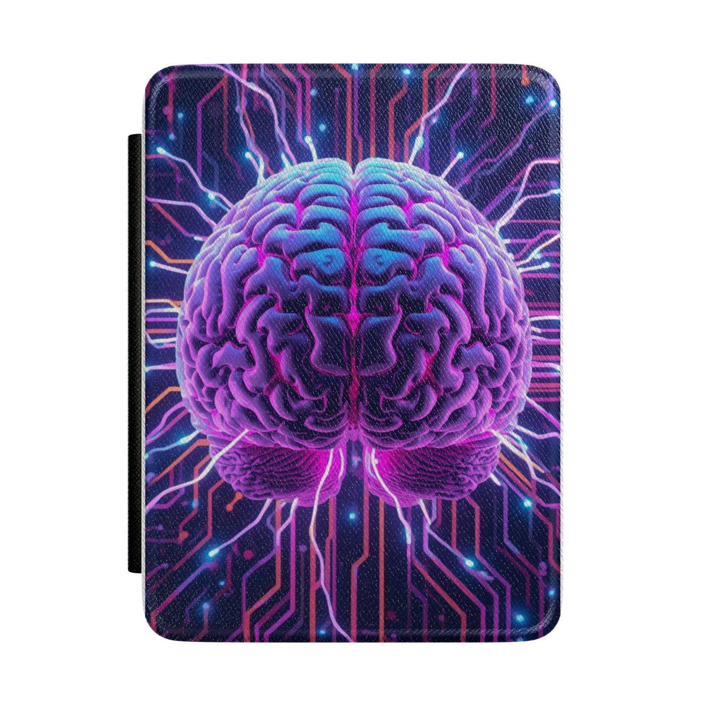 Neon Cyber Brain Kindle Cover  - Just Gigi IFYKYK
