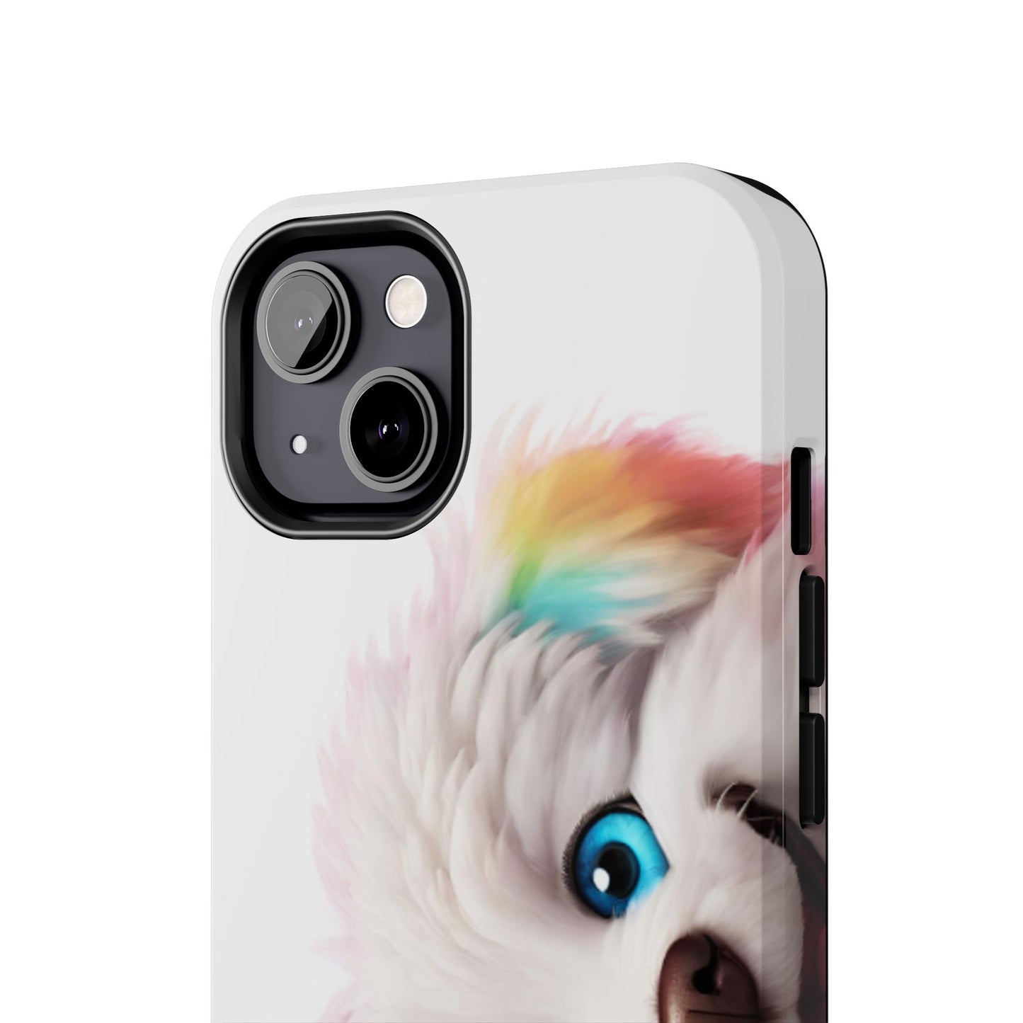 Peeking Doggo design Tough Phone Cases