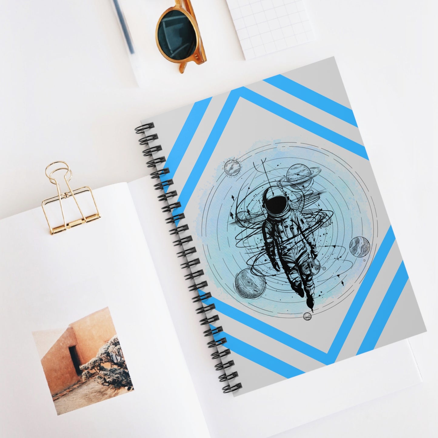 Cosmic Astronaut Spiral Notebook Just Gigi IFYKYK