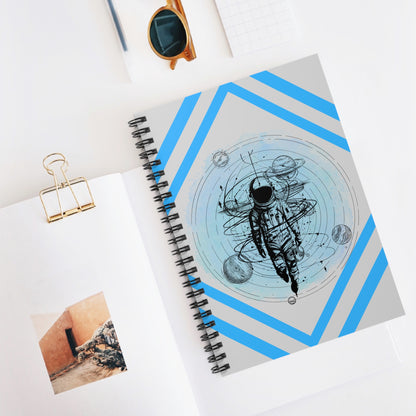 Cosmic Astronaut Spiral Notebook Just Gigi IFYKYK