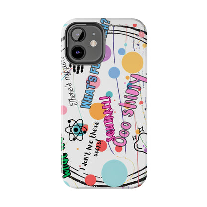 ADHD out loud Tough Phone Case by Just Gigi IFYKYK