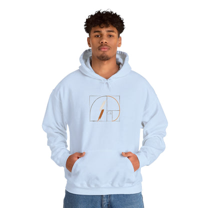 ONWARD Hoodie —Fibonacci Spiral Minimal Design