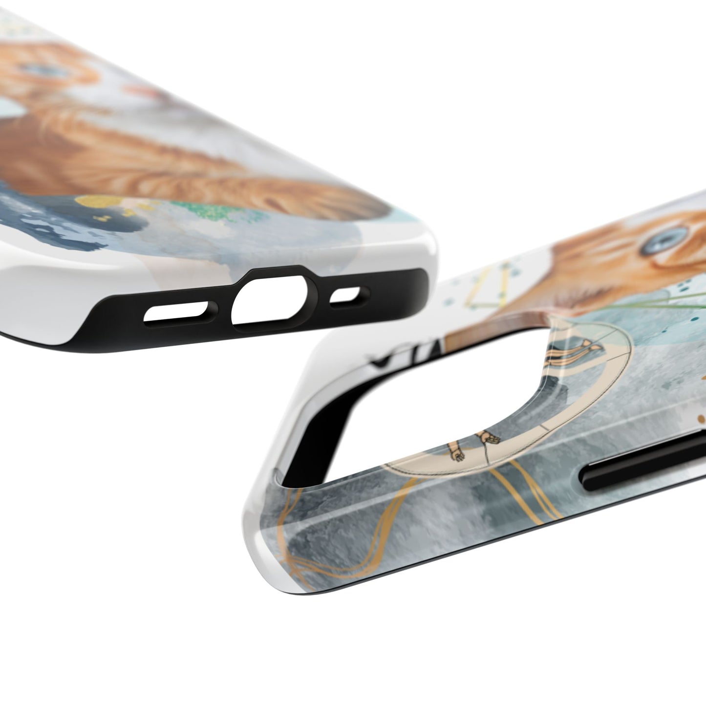 E=MC2 Cat Tough Phone Cases