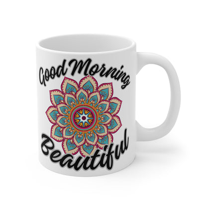 Good Morning Beautiful Mug (11 oz) Just Gigi IFYKYK