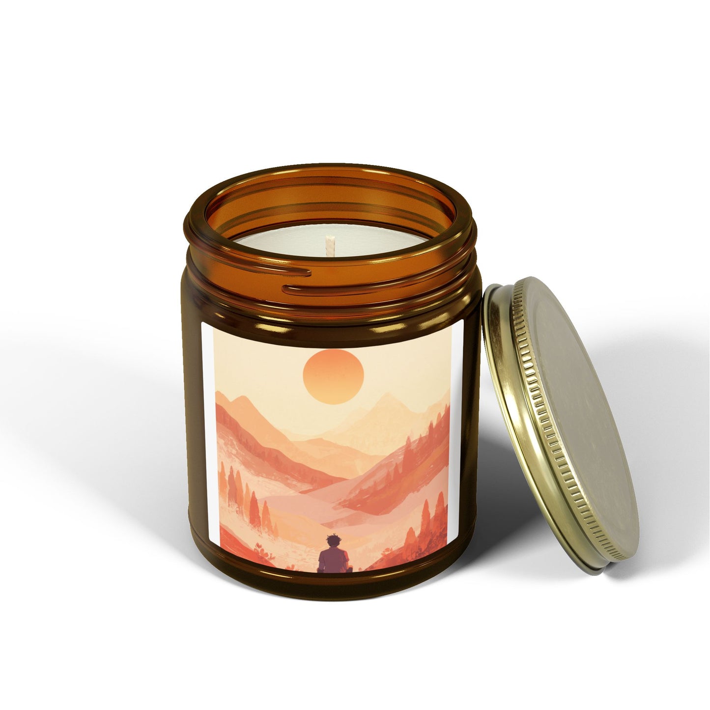 Warm Sunset Mountain Jar - Just Gigi IFYKYK
