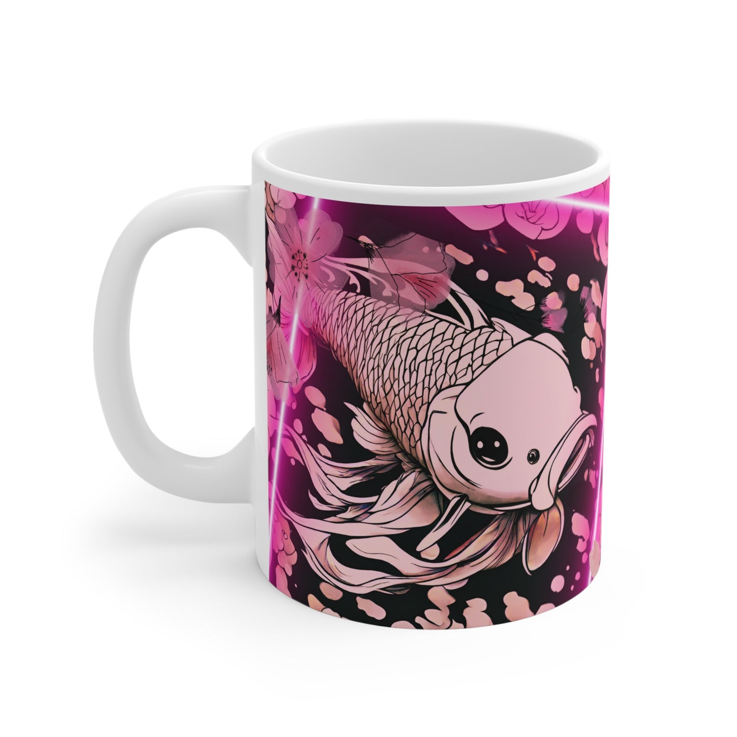 Pink Koi Fish Mug, 11oz Just Gigi IFYKYK