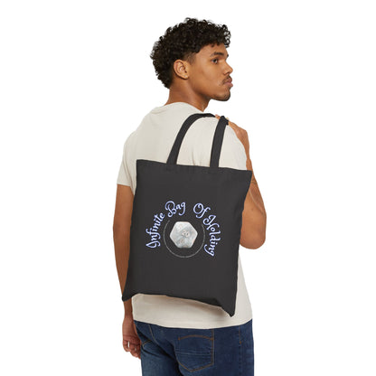 Infinite Bag of Holding  - Black Magical Canvas Tote for Fantasy Fans Just Gigi IFYKYK