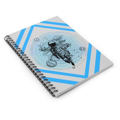 Cosmic Astronaut Spiral Notebook Just Gigi IFYKYK