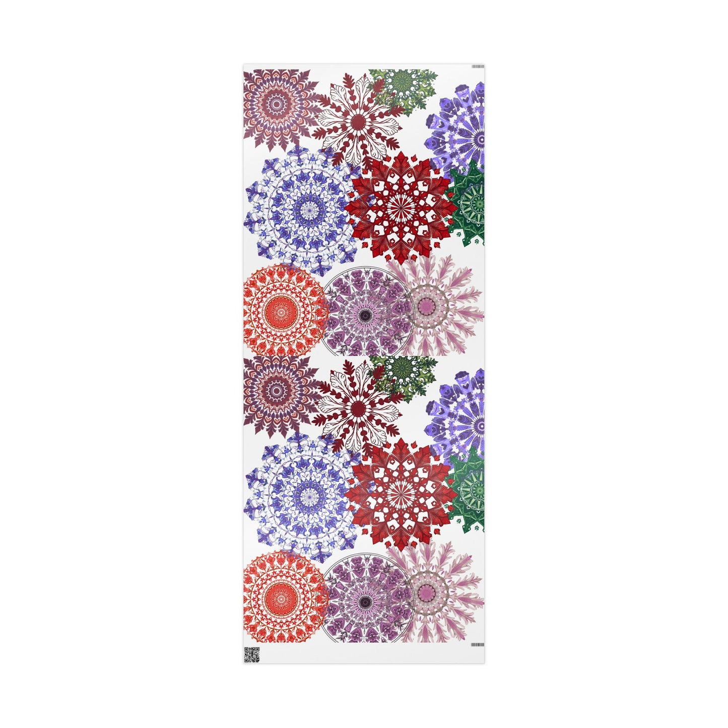 Kaleidoscope Mandala Snowflake Wrapping Paper -Just Gigi IFYKYK