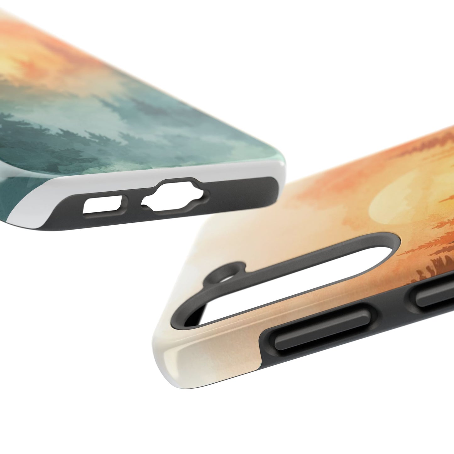 Sunset Forest Mist Tough Phone Case -Just Gigi IFYKYK