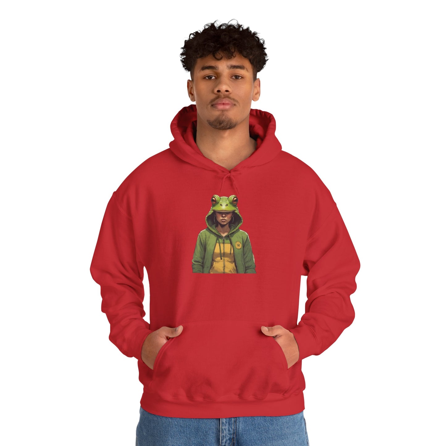 Frog Woman Graphic Hoodie – Unique Statement Streetwear  Just Gigi IFYKYK