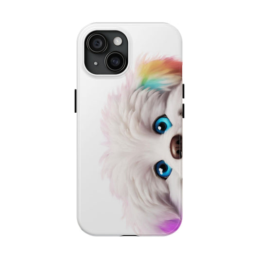 Peeking Doggo design Tough Phone Cases Just Gigi IFYKYK