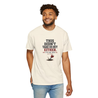 Lawn Dart Patriotic Graphic T-Shirt — 250th Anniversary 1776–2026
