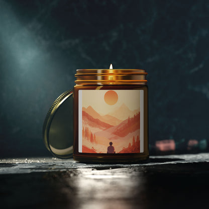 Warm Sunset Mountain Jar - Just Gigi IFYKYK