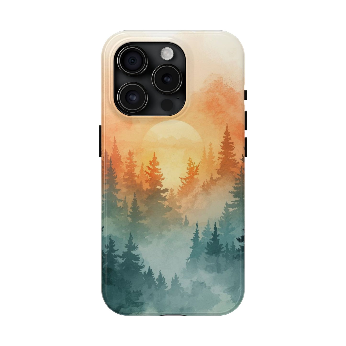 Sunset Forest Mist Tough Phone Case -Just Gigi IFYKYK